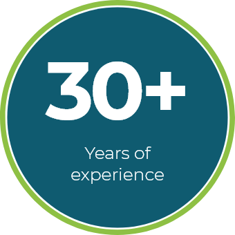 30+ years of experience