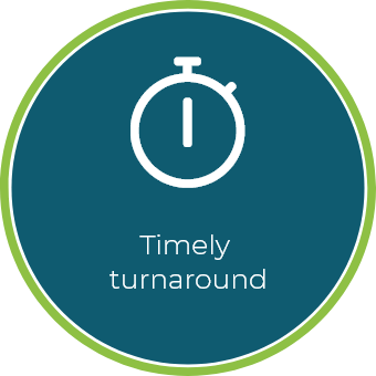 Timely turnaround